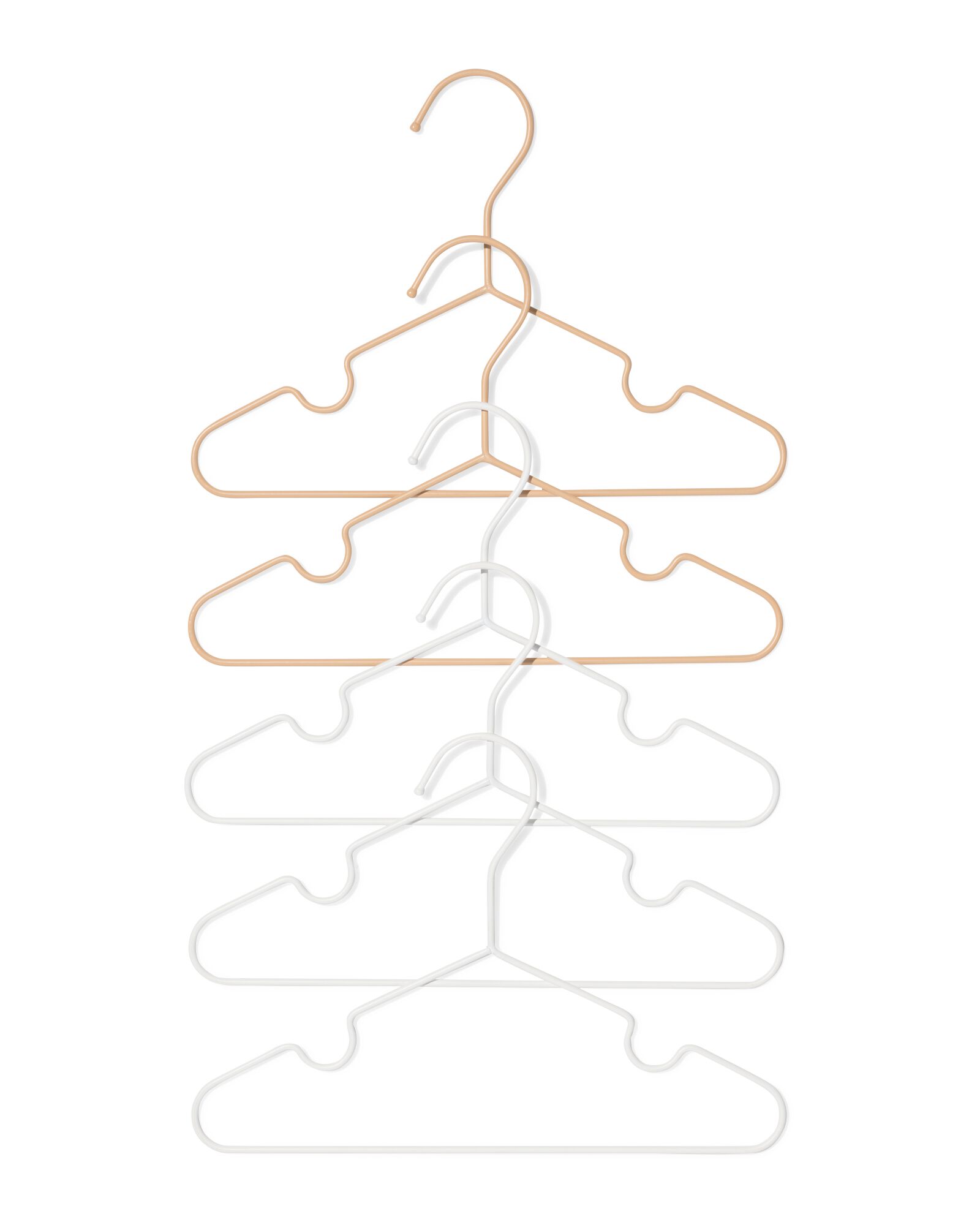 hangers van metaal - 5 stuks - 33590140 - HEMA