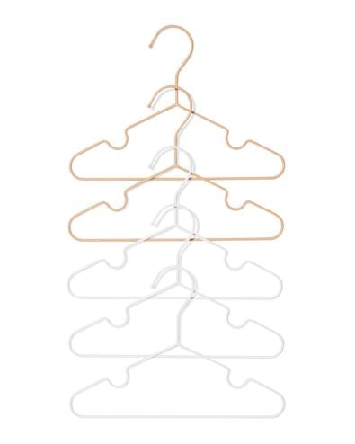 hangers van metaal - 5 stuks - 33590140 - HEMA