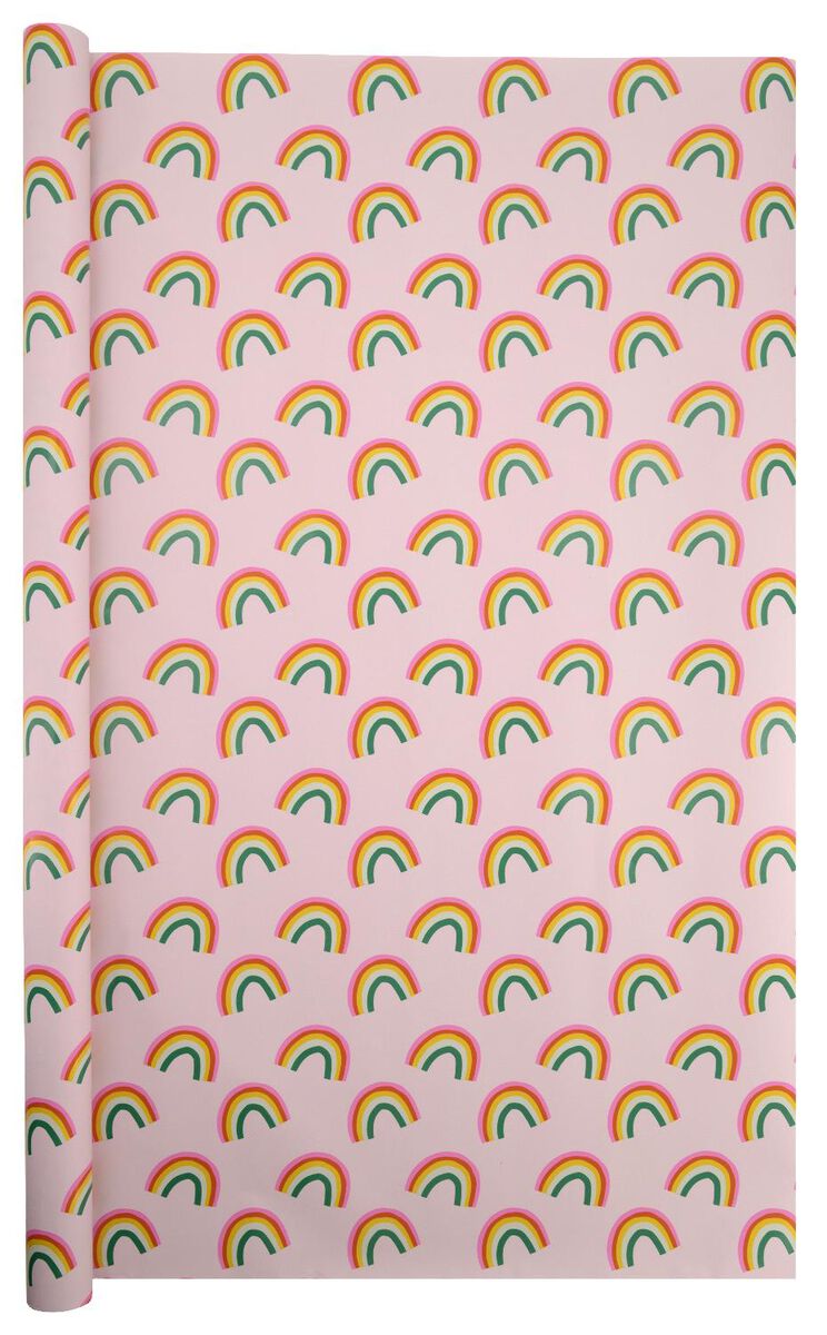Geschenkpapier, Regenbogen, 200 x 70 cm - 14700568 - HEMA