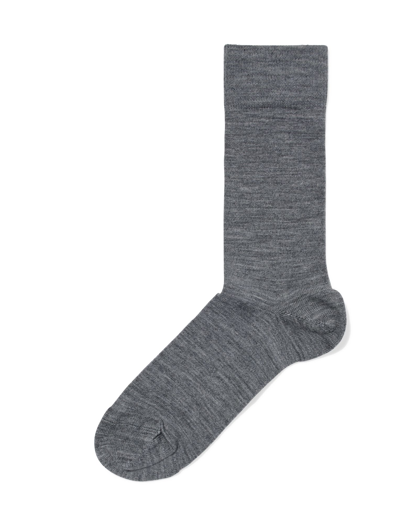 herensokken wol donkergrijs - 4120425DARKGREY - HEMA