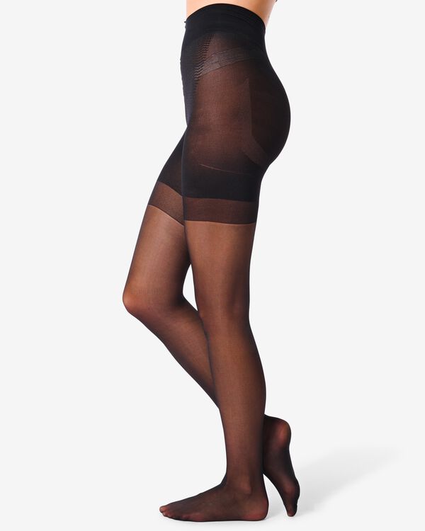 collants ultimate control brillants 40 deniers noir noir - 4060135BLACK - HEMA