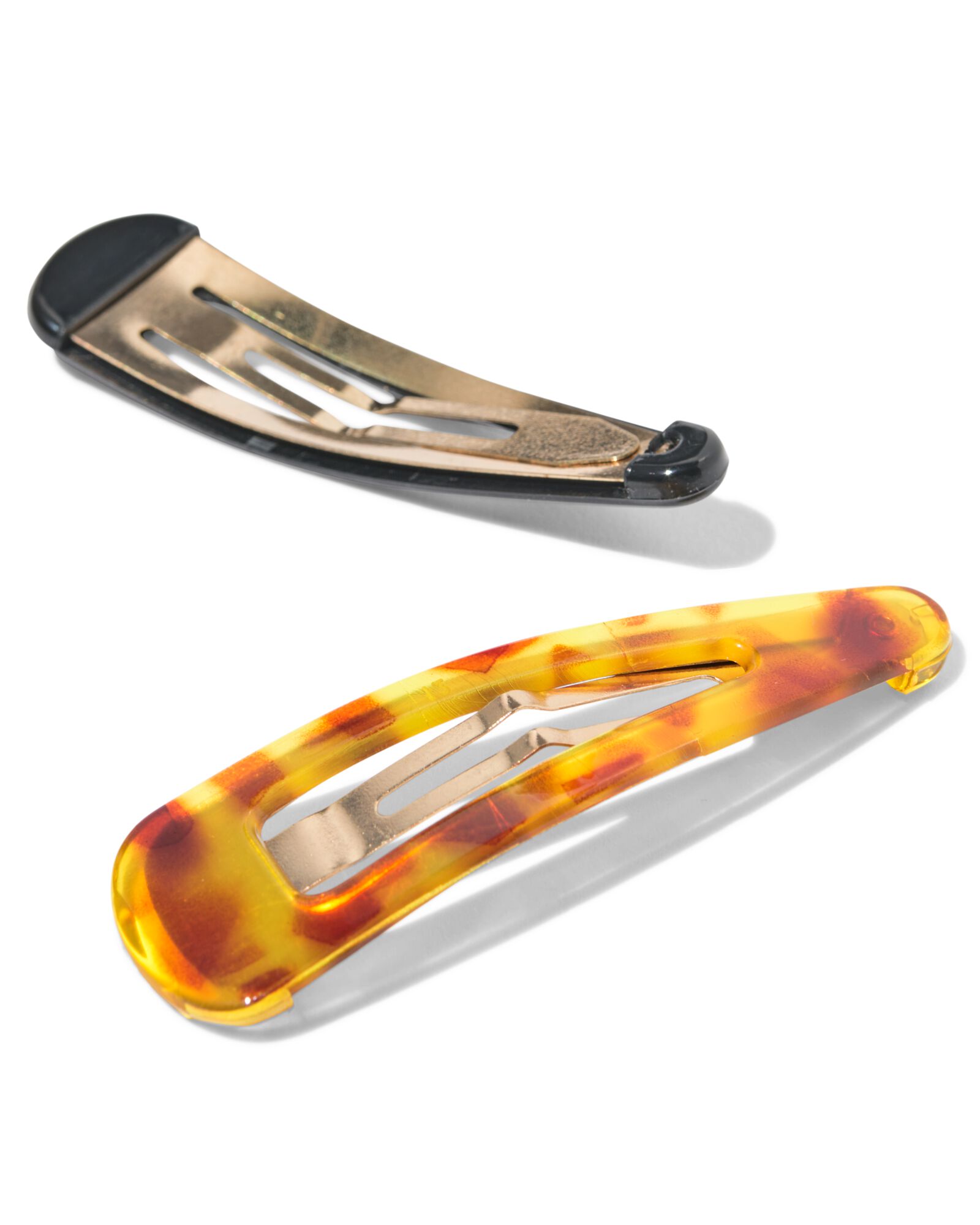 Haarspange 2,5 cm, Schildpatt, schwarz &ndash; 4 St&uuml;ck - 11800233 - HEMA