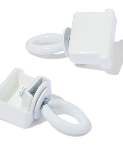 capuchon d'extr&eacute;mit&eacute; avec embout blanc - 2 pi&egrave;ces - 7502012 - HEMA