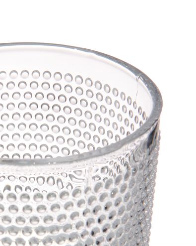 verre &agrave; vin Bergen petites boules relief 250ml - 9402011 - HEMA