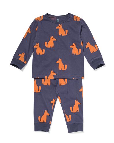 babypyjama hond antraciet antraciet - 33308550ANTHRACITE - HEMA