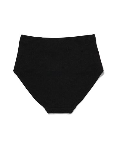 dames bikinibroekje control hoge taille zwart zwart - 1000031087 - HEMA