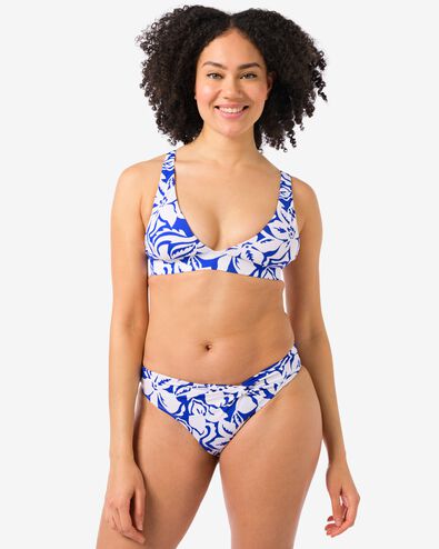 damesbikinibroekje blauw - 22351770BLUE - HEMA