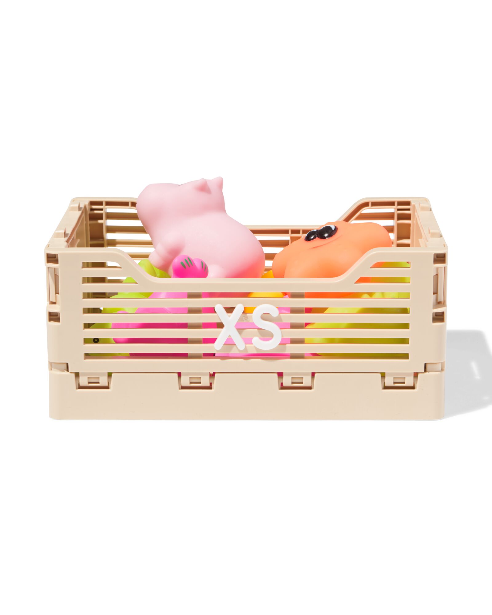 caisse pliable à lettres recyclée XS beige beige XS  13 x 18 x 8 - 39800025 - HEMA