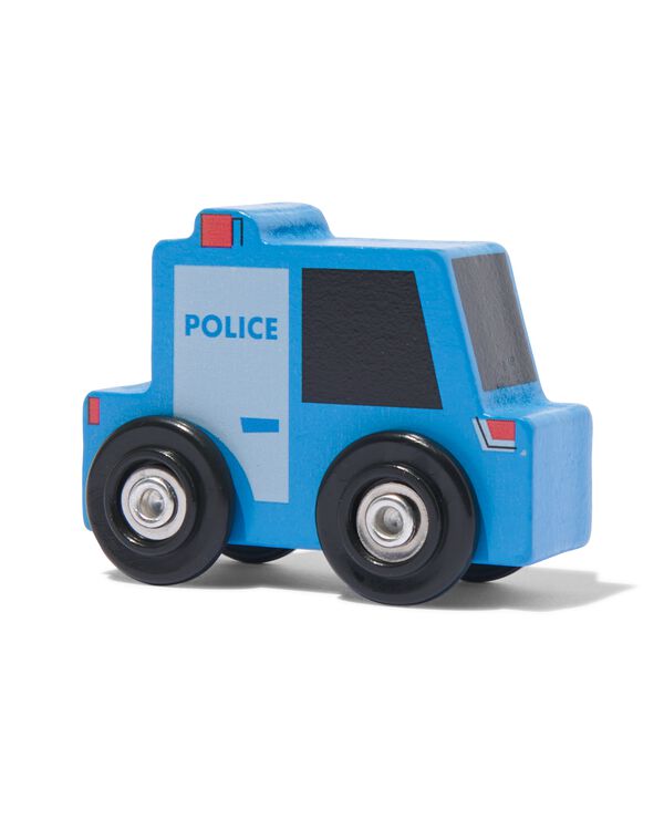 voiture de police bois - 15130118 - HEMA