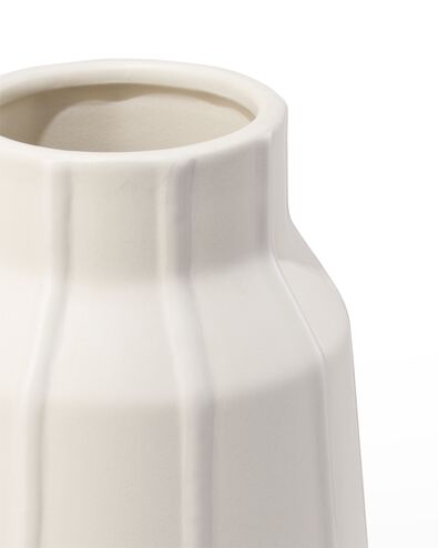 Keramik-Vase, Ø 6 x 30 cm, naturfaben - 13323134 - HEMA