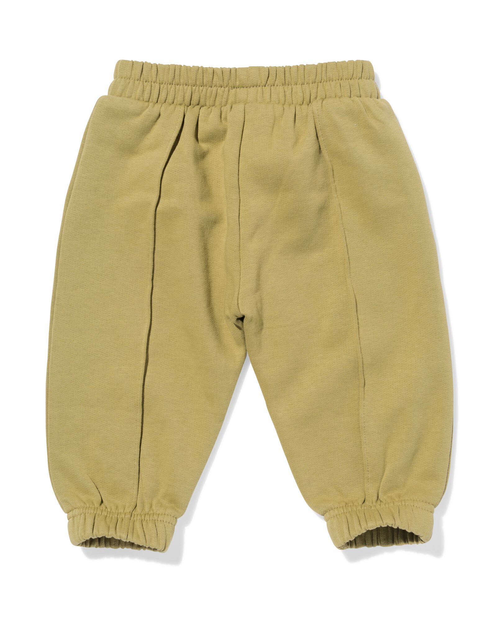 babybroek comfy fit sweatstof olijf olijf - 33184770OLIVE - HEMA