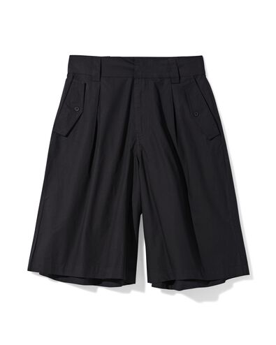 pantalon femme Daisy bermuda coupe classique noir noir - 36208880BLACK - HEMA