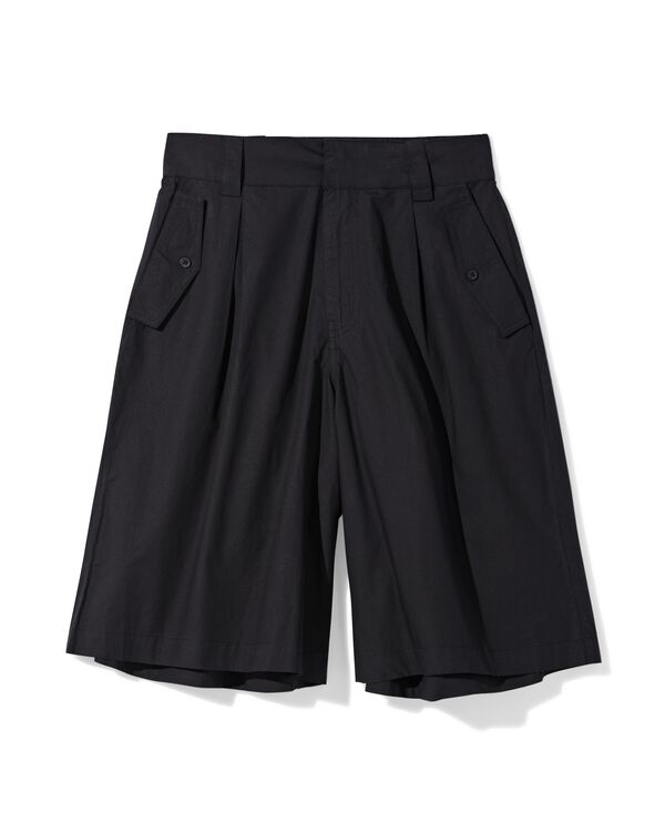 pantalon femme Daisy bermuda coupe classique noir noir - 36208880BLACK - HEMA