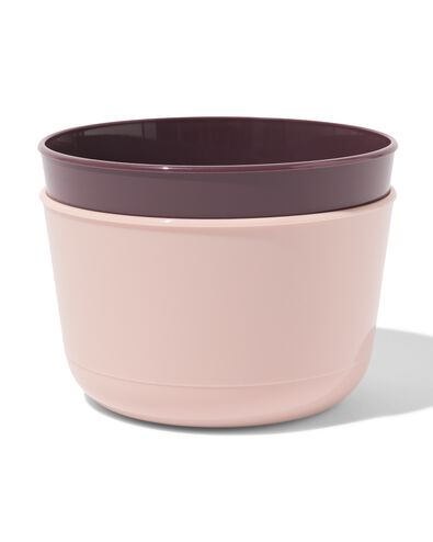 plateaux 11x8cm plastique - 2 pi&egrave;ces - 41800164 - HEMA