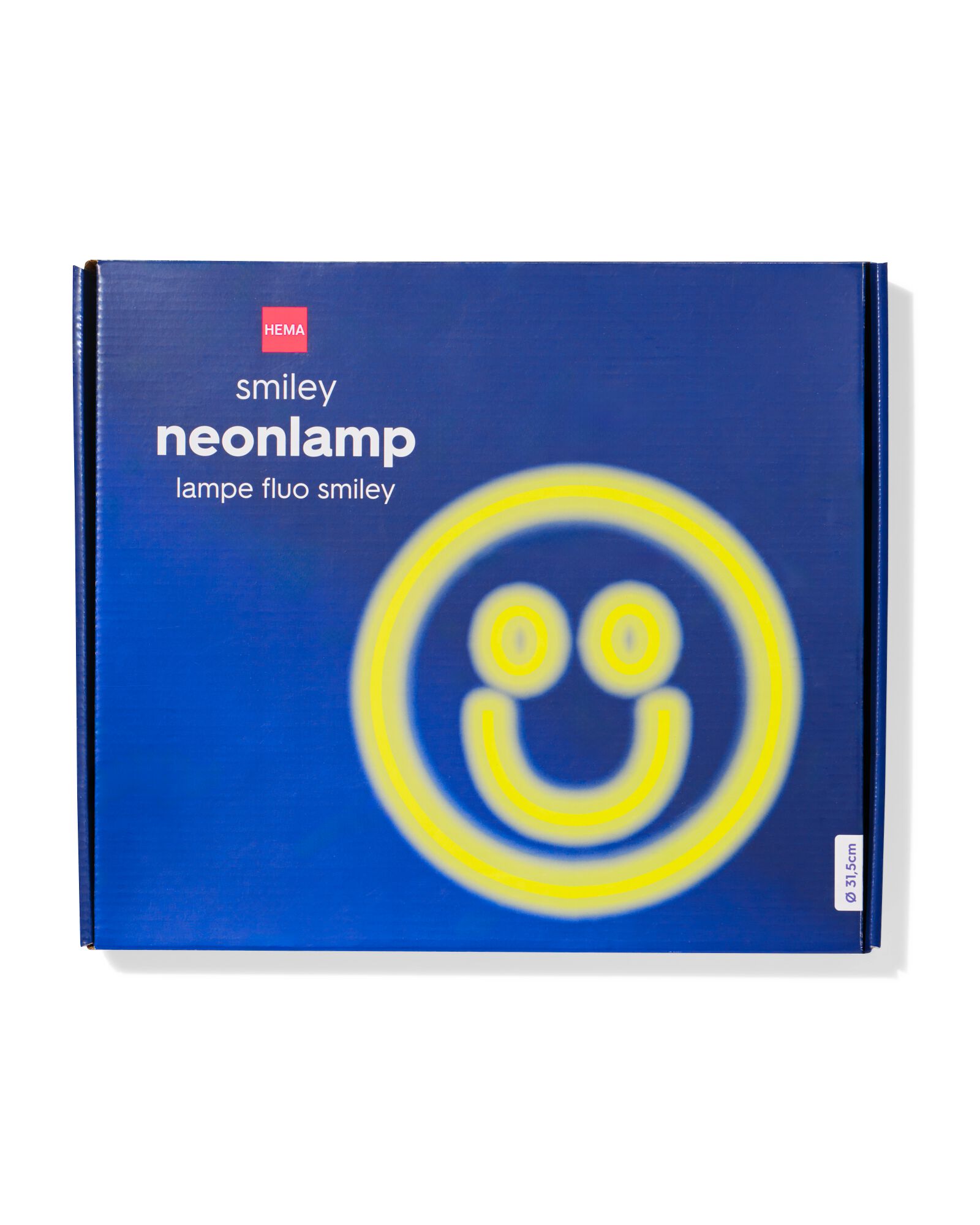 Neonlampe, &Oslash;30 cm, Gesicht - 38400053 - HEMA