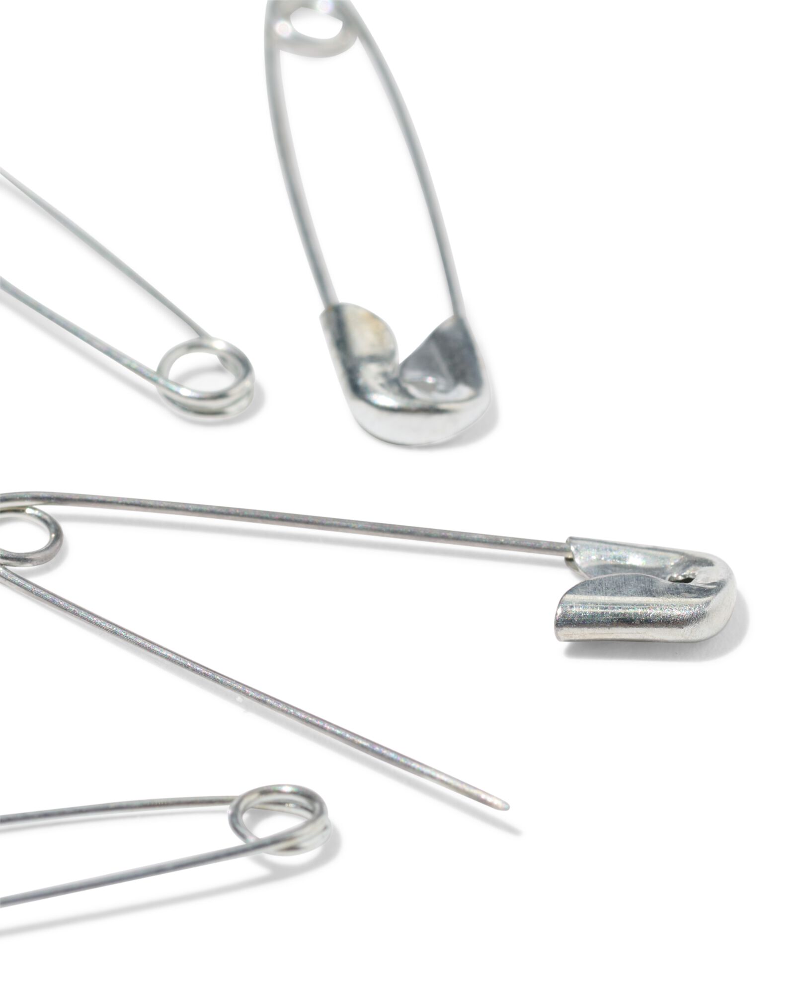 veiligheidsspelden zilver - 48 stuks - 1400290 - HEMA