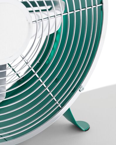 ventilateur de table rétro Ø25.8cm vert - 80200018 - HEMA