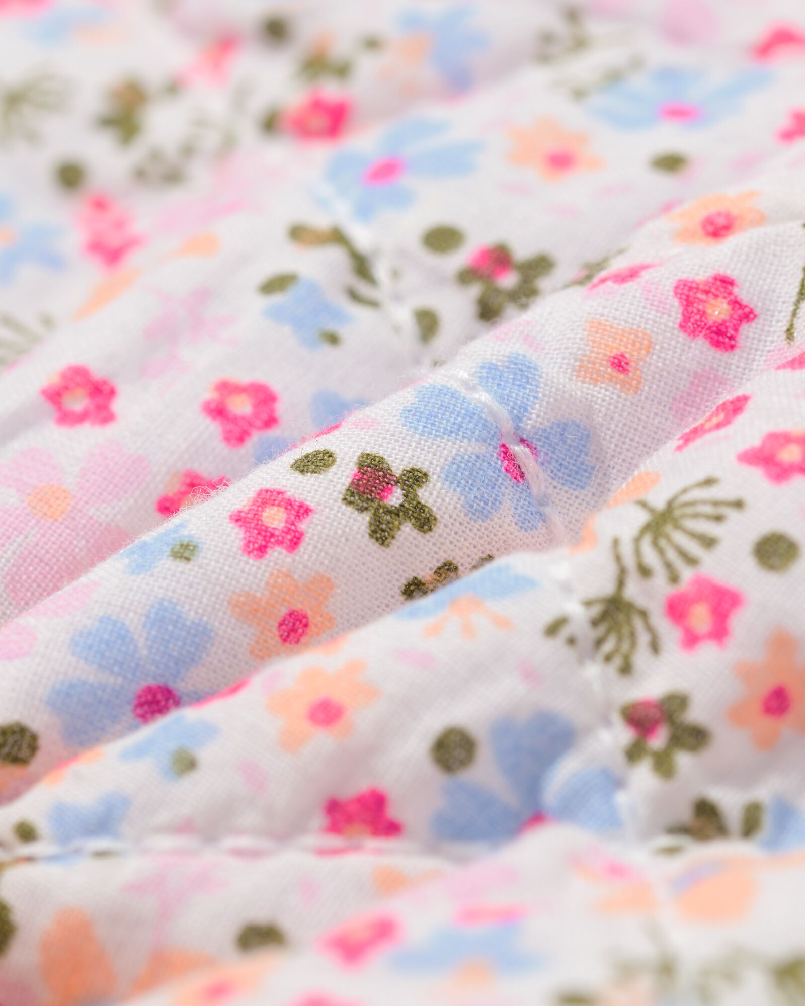 Baby-Wendeweste mit Blumen  blau blau - 33063770BLUE - HEMA