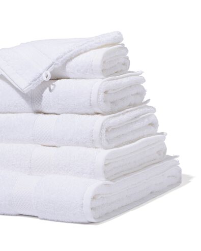 serviette de bain - 60x110 cm - qualit&eacute; &eacute;paisse - blanc blanc serviette 60 x 110 - 5213600 - HEMA