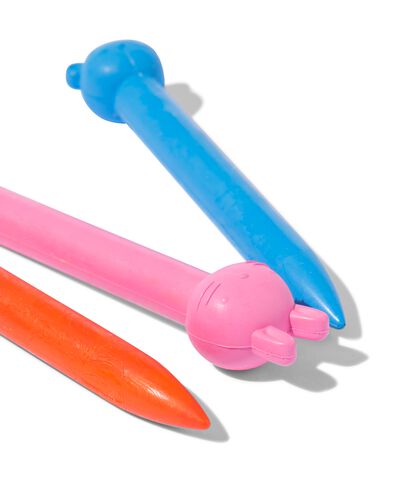 waskrijtjes dier - 6 stuks - 15990225 - HEMA