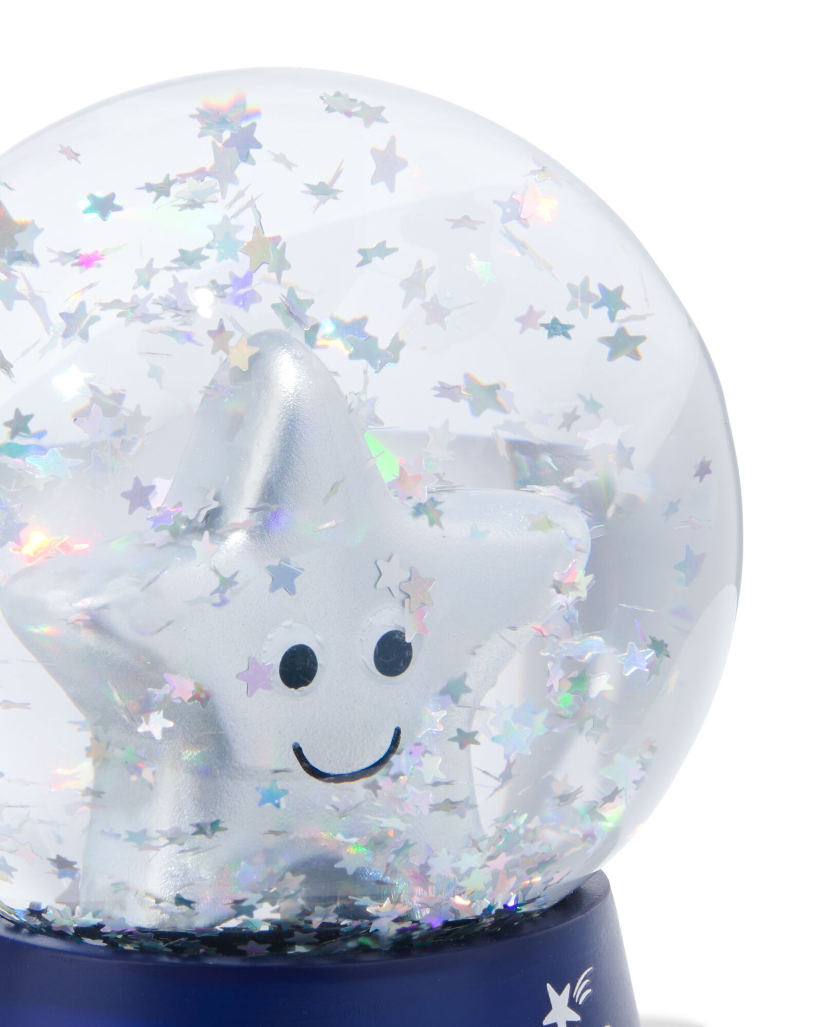 boule &agrave; neige 9,5cm &eacute;toile - 60100515 - HEMA