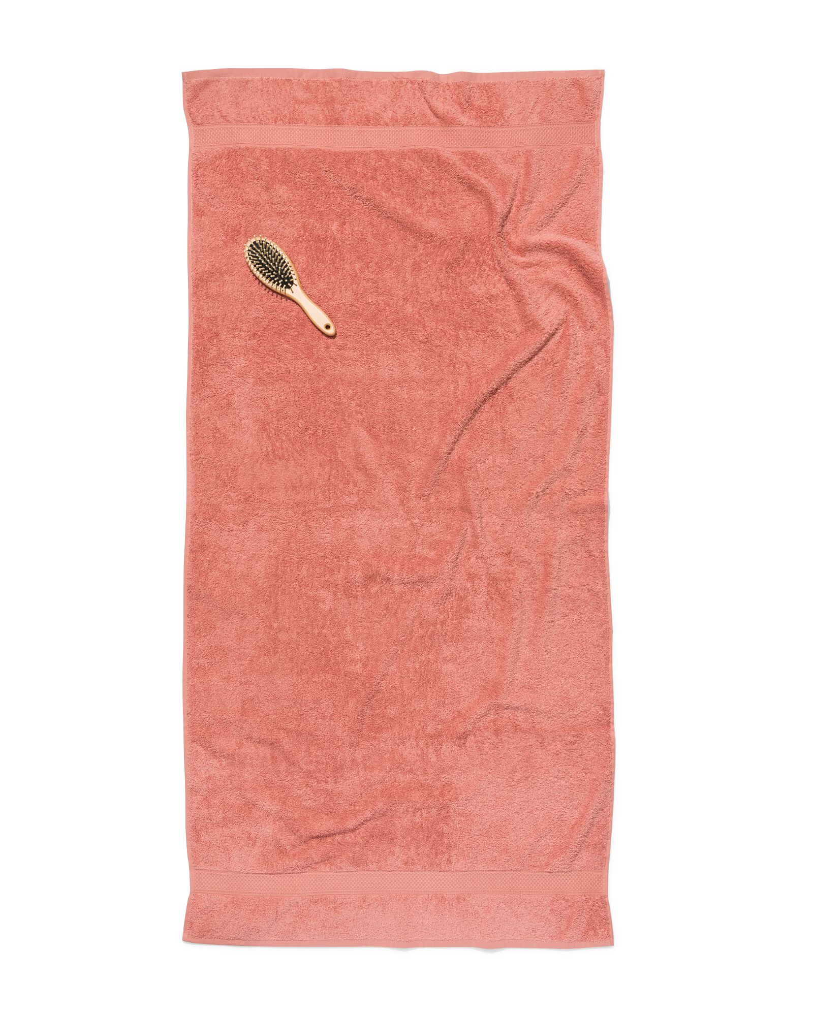 handdoek 70x140 zware kwaliteit - roze oudroze handdoek 70 x 140 - 5200709 - HEMA
