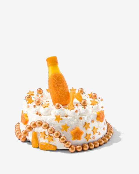 kit de décoration pour gâteau comestible étape 5 vermicelles - fête de bulles - 10280018 - HEMA