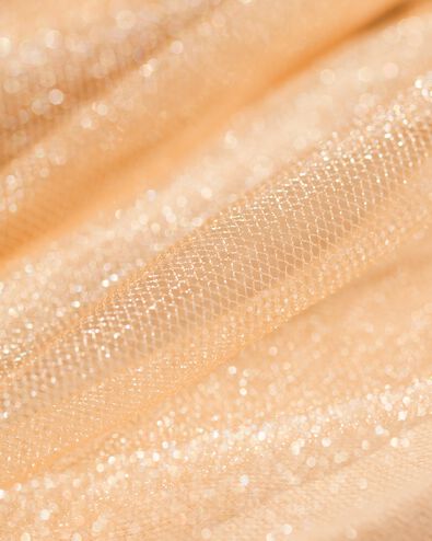 kinderrok tule glitter ecru ecru - 30830019ECRU - HEMA