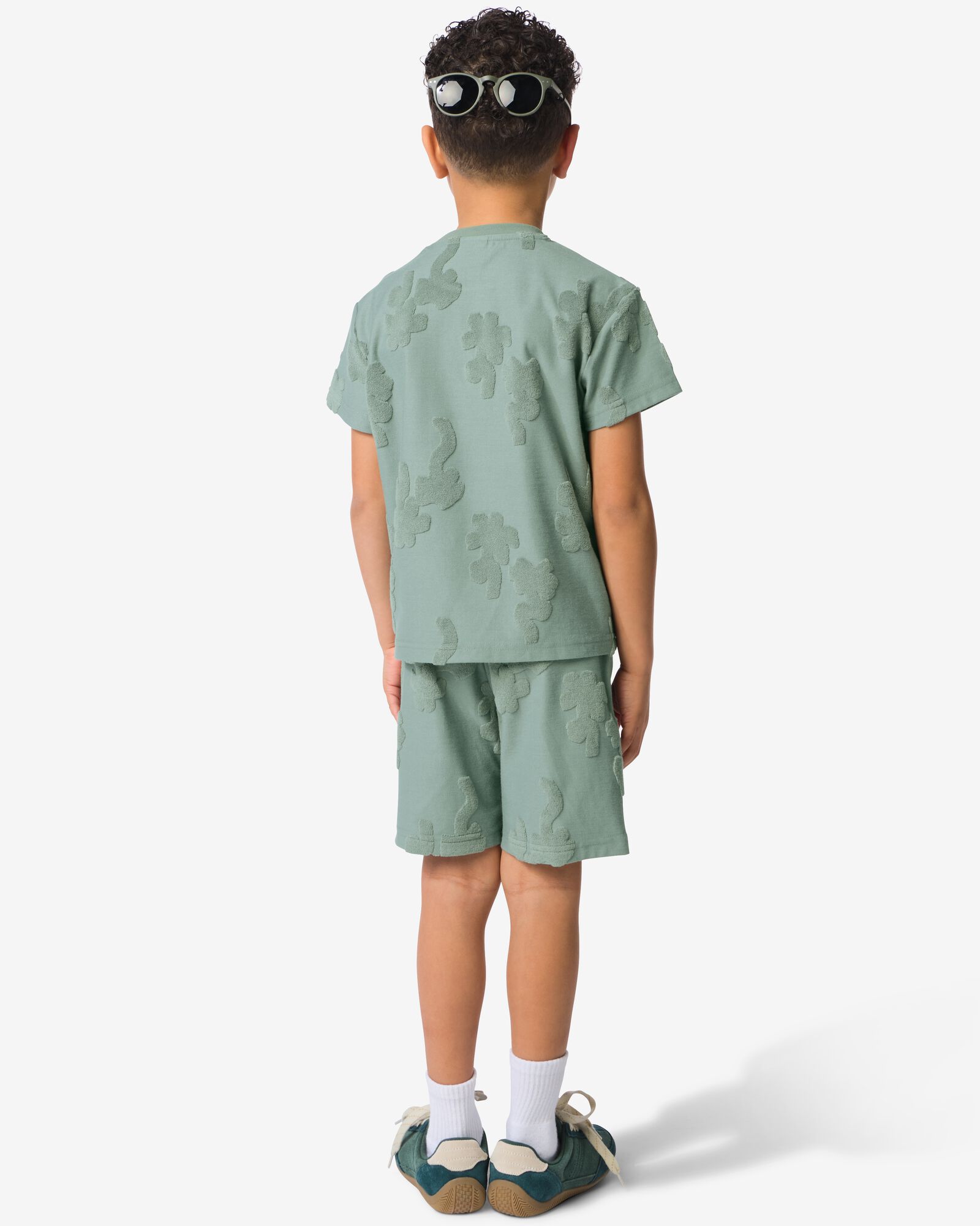 ensemble enfant coupe droite vert vert - 30718305GREEN - HEMA