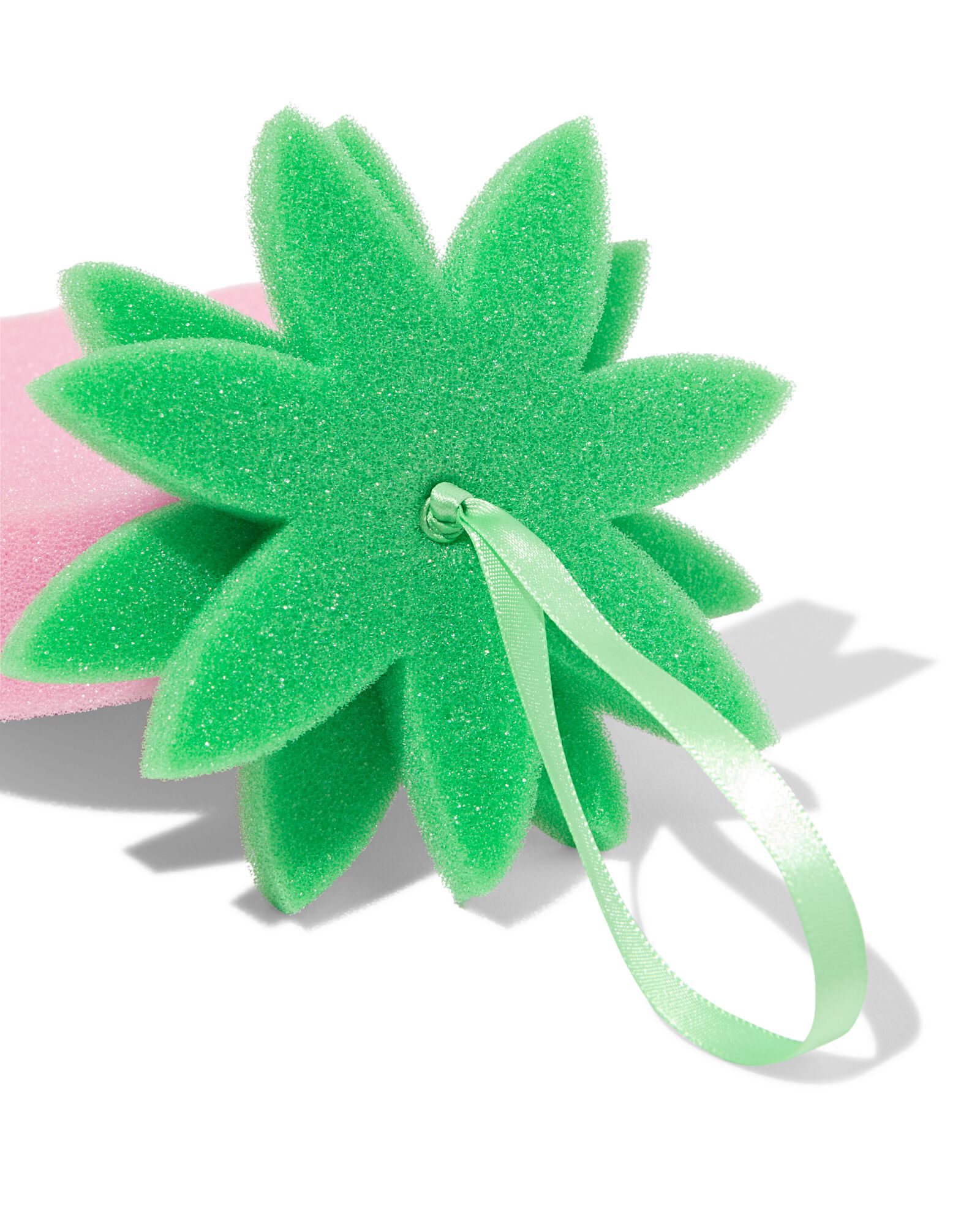 &eacute;ponge de bain framboise - 11880072 - HEMA