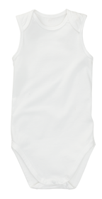 body – coton biologique stretch - 2 pièces blanc blanc - 1000005197 - HEMA