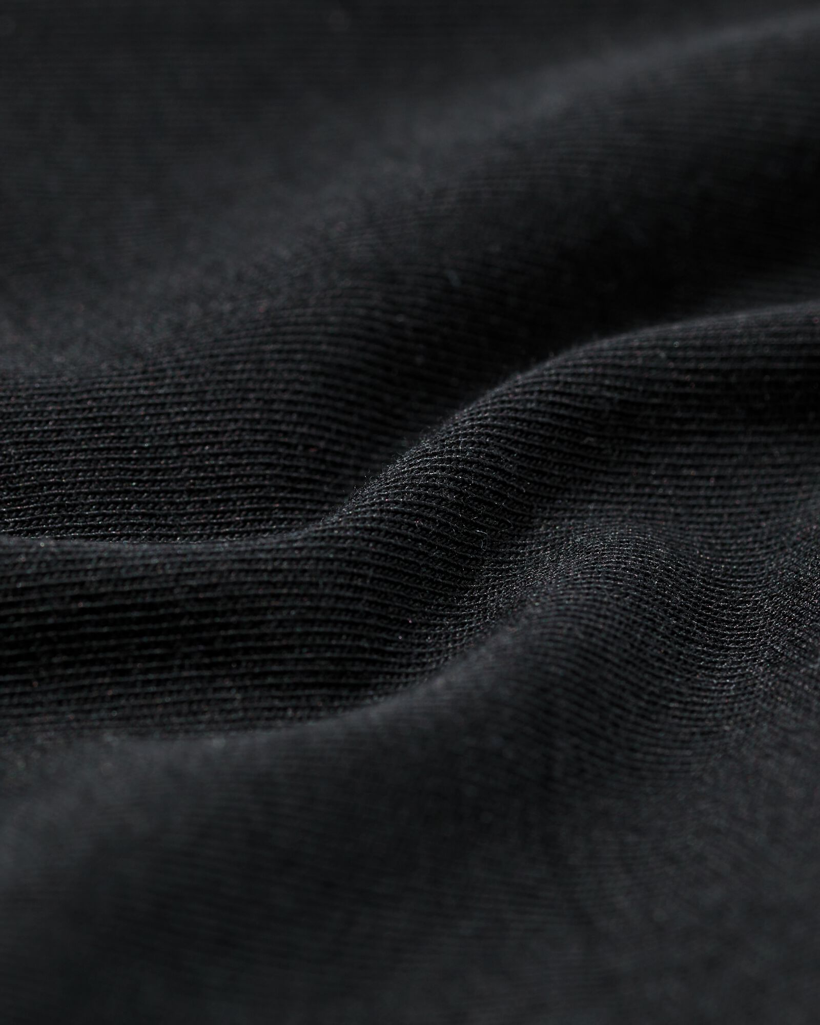 Damen-T-Shirt mit O-Ausschnitt schwarz schwarz - 36301970BLACK - HEMA