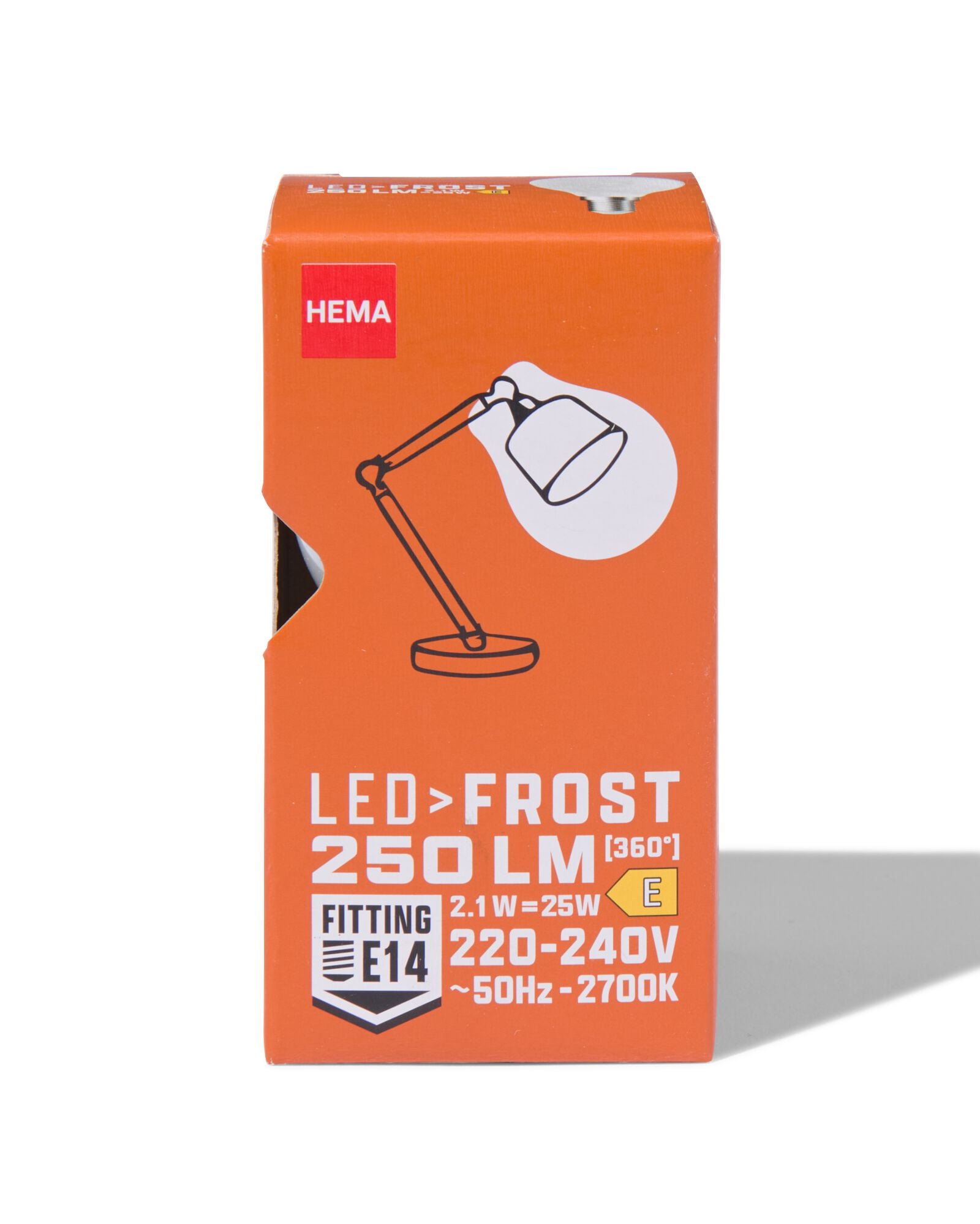 boule led frost E14 4.2W 250lm - 20000045 - HEMA