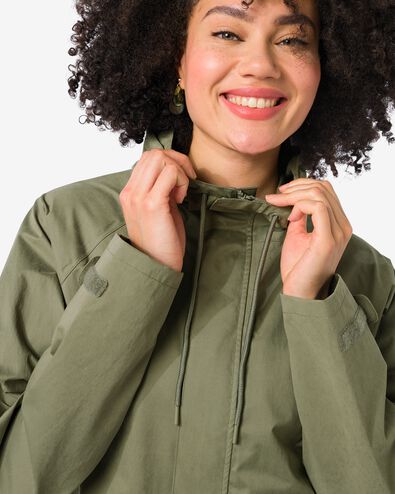 regenjas voor volwassenen khaki khaki - 34450070KHAKI - HEMA