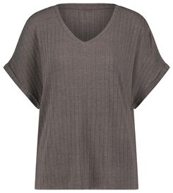 Damen-Lounge-Shirt mauve mauve - 1000028597 - HEMA