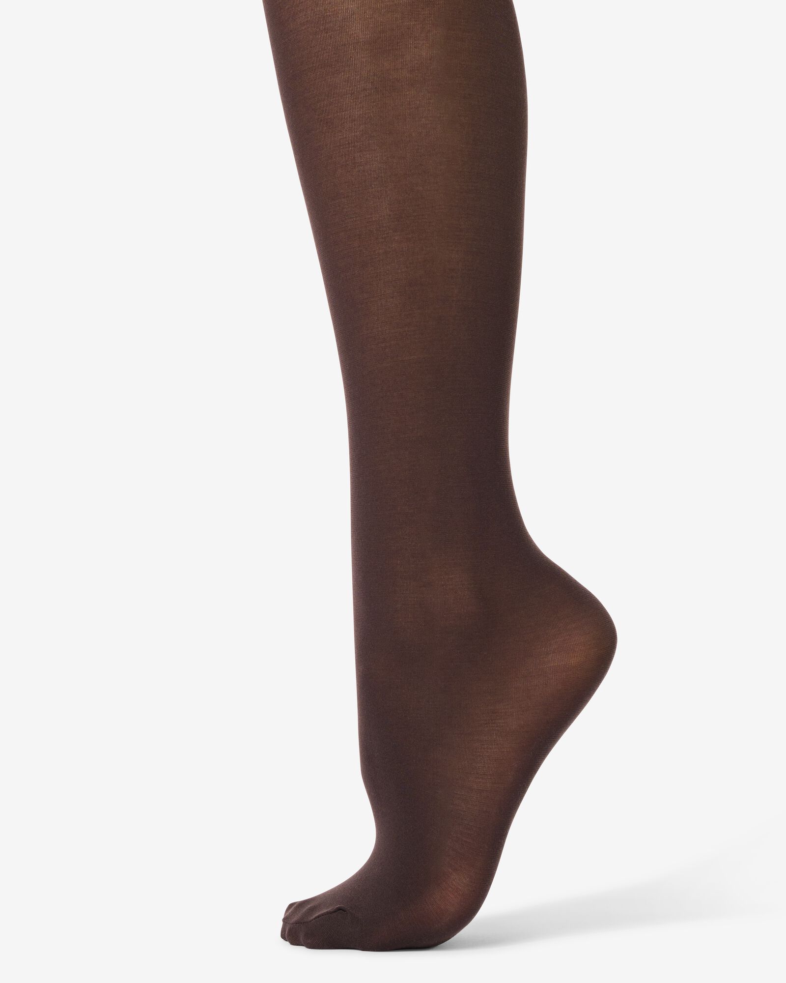 Damenstrumpfhose 100 Denier Baumwolle braun braun - 4072125BROWN - HEMA