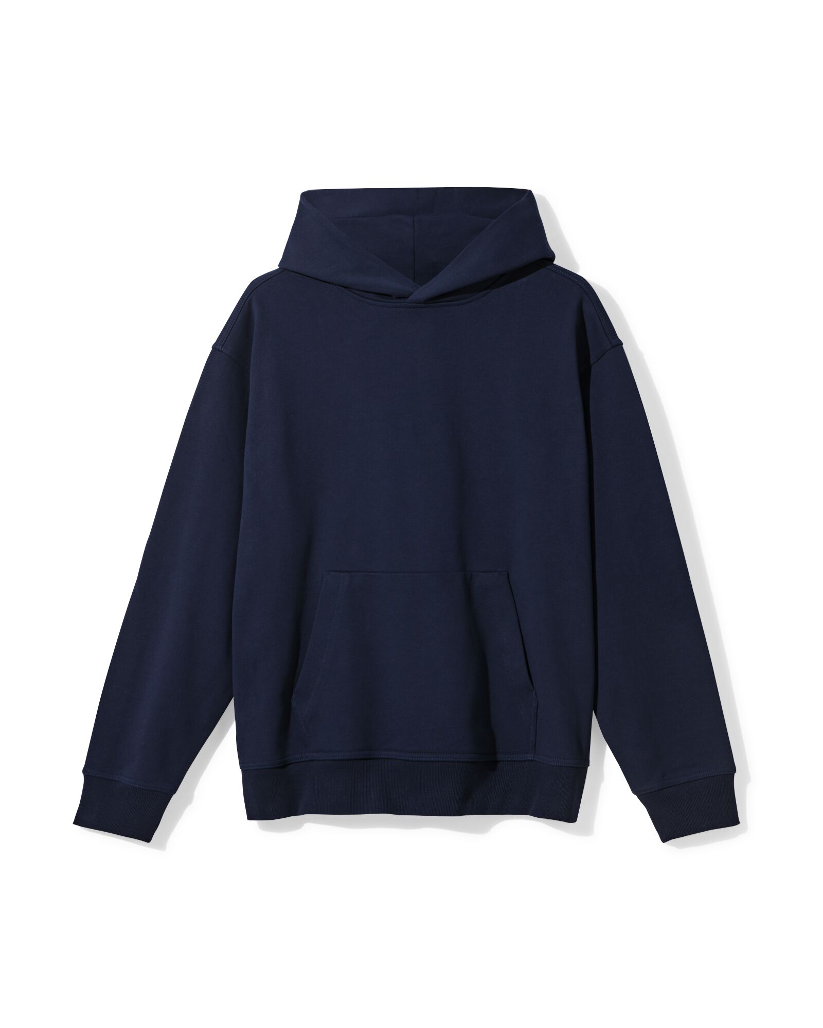 herenhoodie Maarten donkerblauw donkerblauw - 2101560DARKBLUE - HEMA