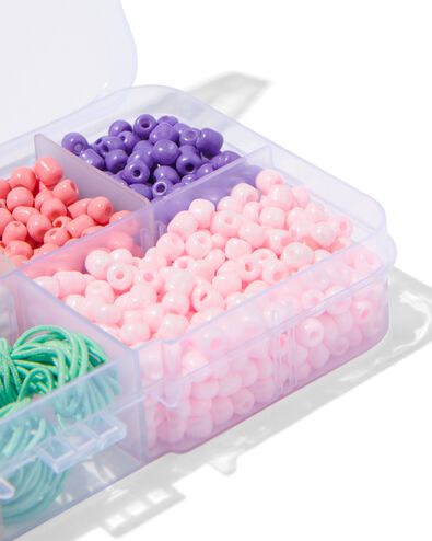 perles en verre 135g couleurs pastel - 15920135 - HEMA