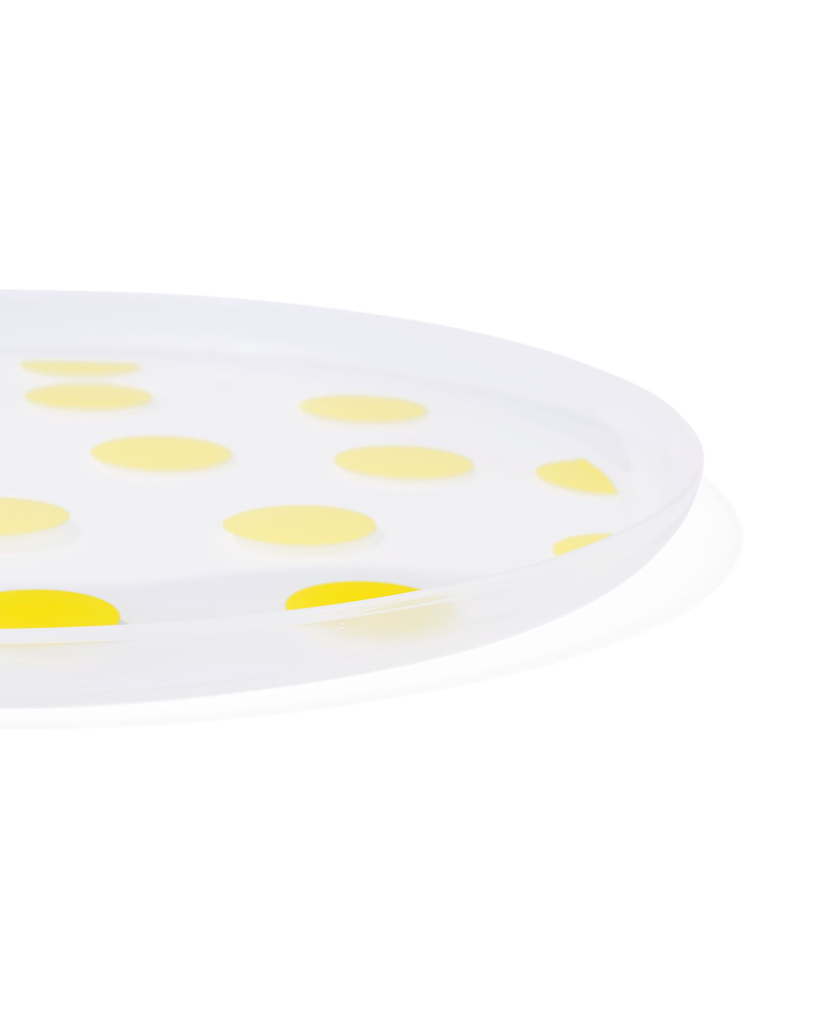 Wiederverwendbare Teller, Punkte, 4 Stück - 14250074 - HEMA