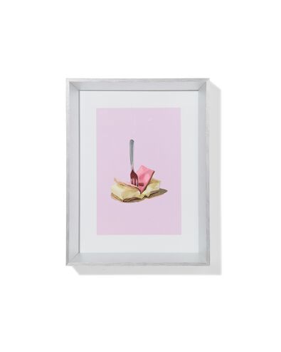 cadre photo 15x20cm bois facettes - 13626067 - HEMA