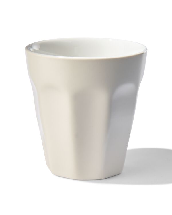 mug - 90 ml - Mirabeau mat - blanc - 9602200 - HEMA