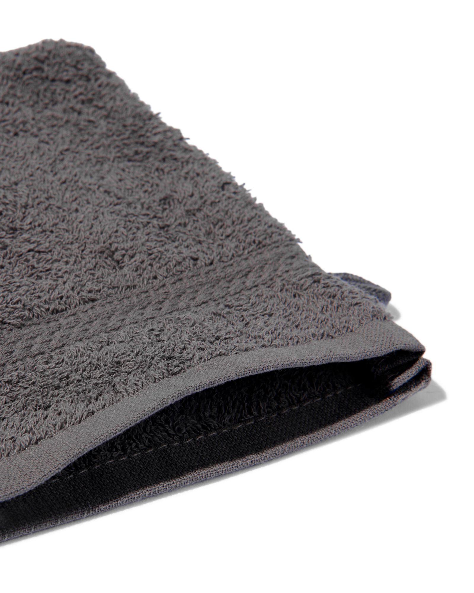 washand - zware kwaliteit - donkergrijs uni - 5232602 - HEMA