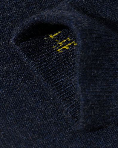 2 paires de chaussettes homme laine bleu foncé 39/42 - 4130816 - HEMA