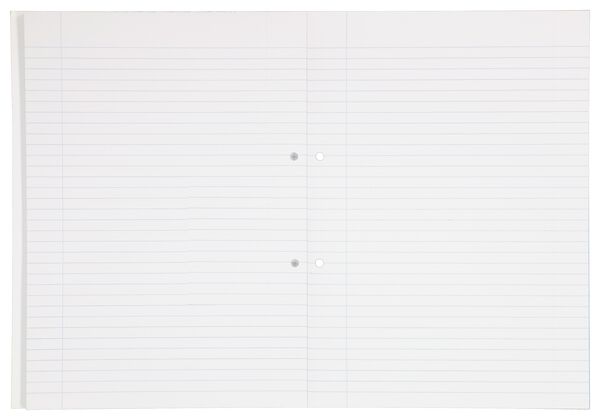 bloc de cours A4 ligné - 14122373 - HEMA