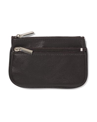 &eacute;tui porte-cl&eacute;s en cuir marron - 18150054 - HEMA