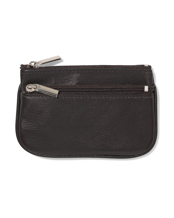 &eacute;tui porte-cl&eacute;s en cuir marron - 18150054 - HEMA