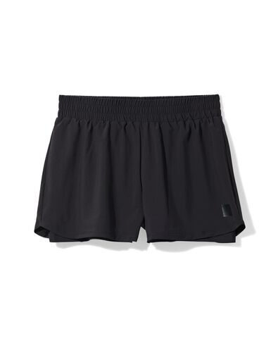 short de sport femme noir noir - 1000030599 - HEMA