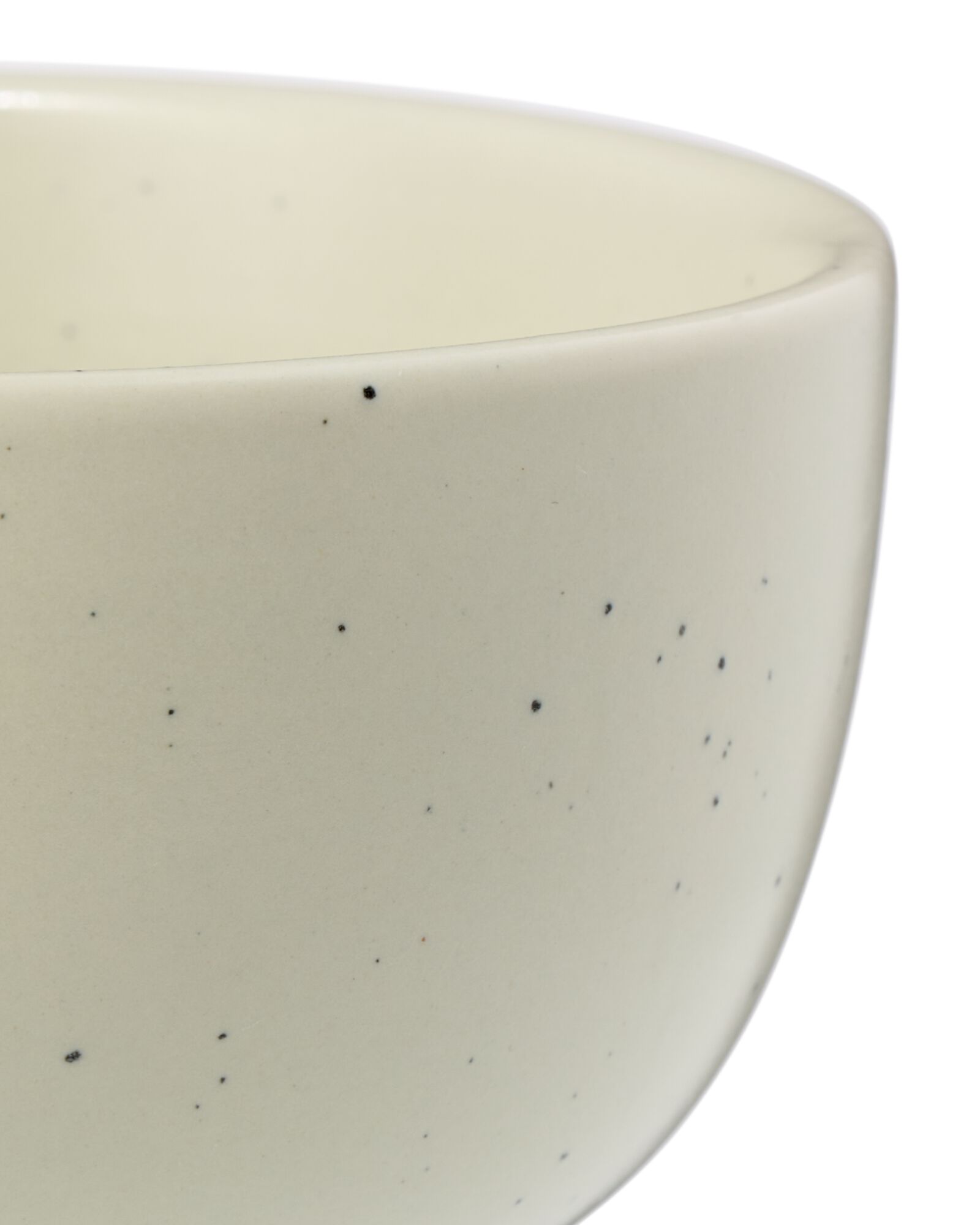 bol ⌀7x2cm fa&iuml;ence mouchet&eacute; vert - 9650407 - HEMA