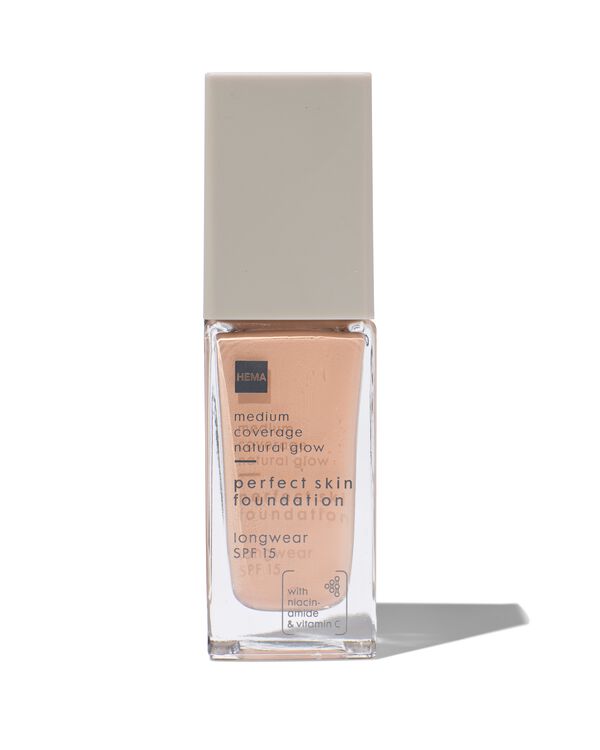 perfect skin foundation SPF15 03 sand rose - 11290353 - HEMA