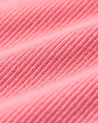 Mitwachsende Baby-Strampler, gerippt &ndash; 3 St&uuml;ck rosa rosa - 33306660PINK - HEMA